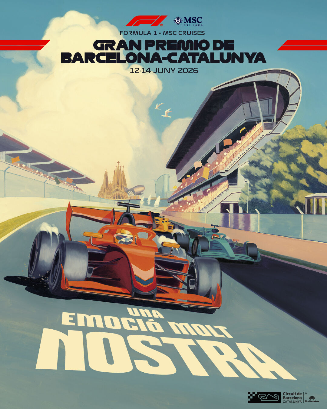 FORMULA 1 GRAN PREMIO MSC CRUISES DE BARCELONA CATALUNYA