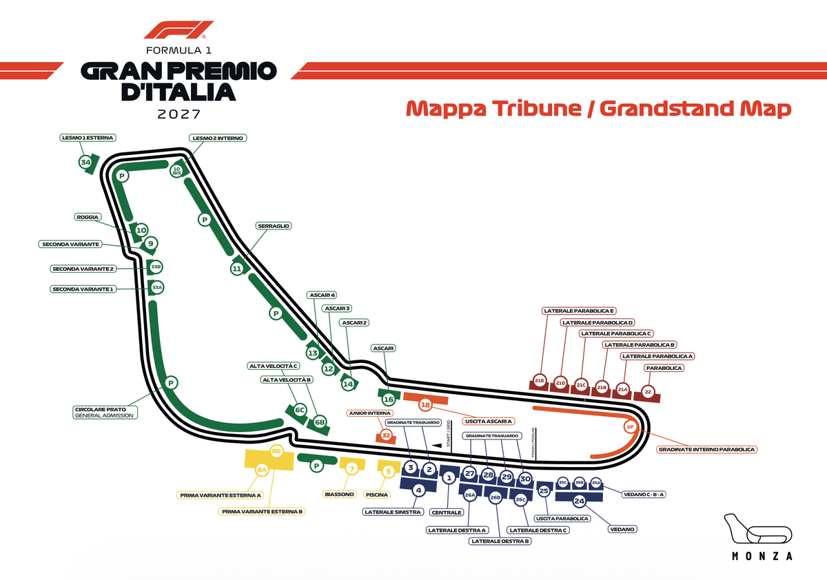F1 GRAN PREMIO D'ITALIA 2027
