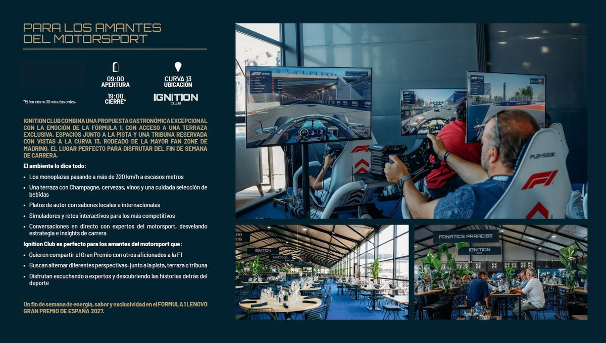 FORMULA 1 LENOVO GRAN PREMIO DE ESPAÑA 2027